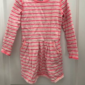 Cat and Jack long sleeved striped dress